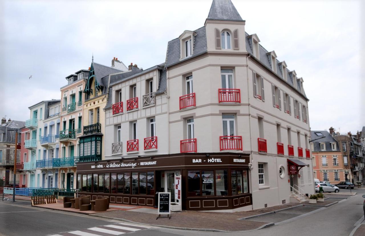 Le Bellevue Hotel Mers-les-Bains Bagian luar foto