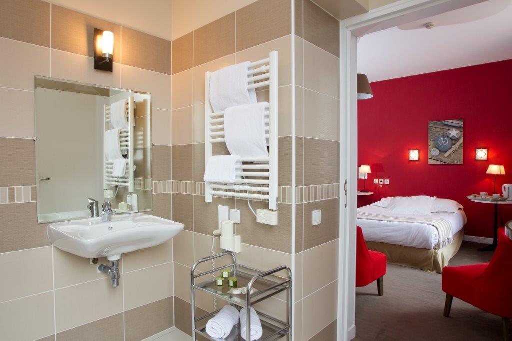 Le Bellevue Hotel Mers-les-Bains Bagian luar foto