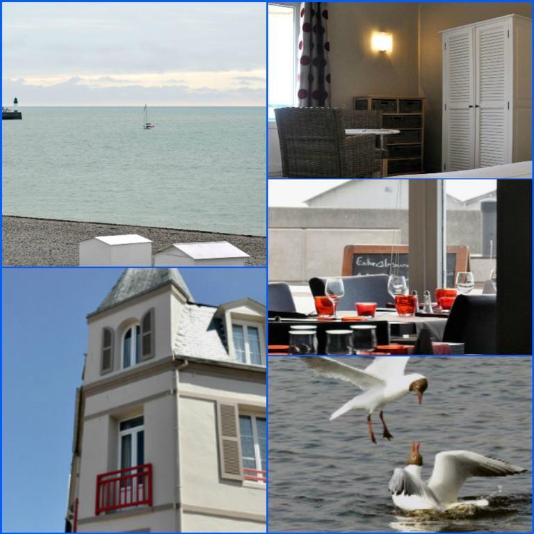 Le Bellevue Hotel Mers-les-Bains Bagian luar foto