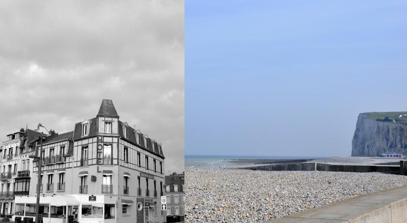Le Bellevue Hotel Mers-les-Bains Bagian luar foto